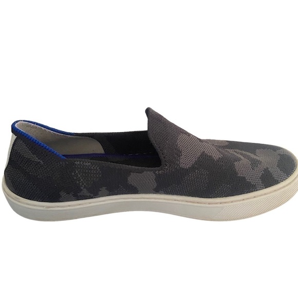 Rothy’s The Original Slip on Sneaker blue and gray camouflage Size 6.5 - Picture 6 of 9